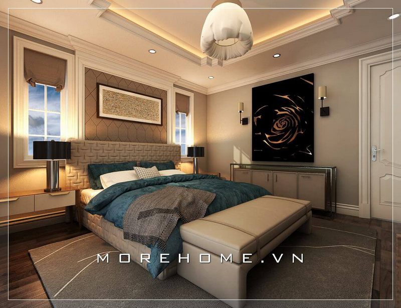 Gợi ý 17 mẫu trang trí nội thất phòng ngủ căn hộ, nhà phố, biệt thự nhìn một lần là ngây ngất 